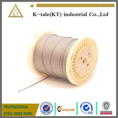 China 1x19 automobile control custom galvanized steel wire cable manufacturer for sale