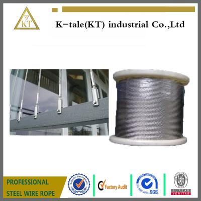 China Stainless Steel Wire Rope Balustrade for sale