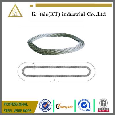 China Endless Round Grommet Wire Rope Slings Braided Loop Sling with Galvanized for sale