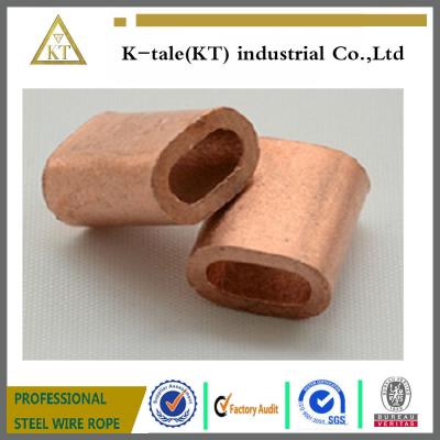 China DIN3093 Oval copper sleeves for sale