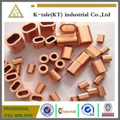 China COPPER WIRE ROPE FERRULES for sale