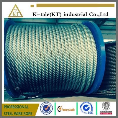 China 8x19+IWRC Steel Wire Rope for elevator Used In Construction Of Transmission Line in china for sale