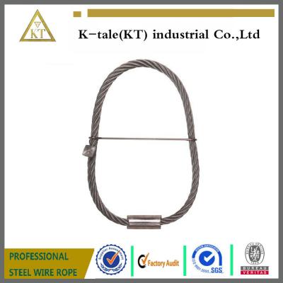 China Steel Wire cable slings for crane with both endless a lock factory made for sale