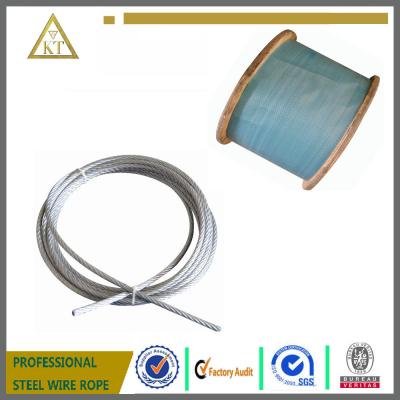 China wholesale 7x19 8.0mm galvanized steel wire rope for Towing Cable, Aircraft Cable for sale