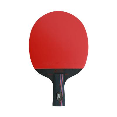 China Wood +Rubber+Sponge Mk Small MOQ Customized Star Ping Pong Paddle 7 Layers Wood With Carbon Training Table Tennis Racket With Cartying Bag In Stock for sale