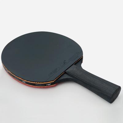 China MQO Small Wooden +Rubber+Sponge Customized Standard Ping Pong Paddle Professional Poplar Wood Forming Ping Pong Table Tennis Racket With Bag for sale