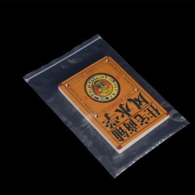 China Moisture Proof clear self adhesive seal plastic bags transparent packaging for hair extensions for sale