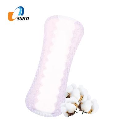 China Breathable Soft Breathable Super Absorbent Polymer Panty Liners for sale