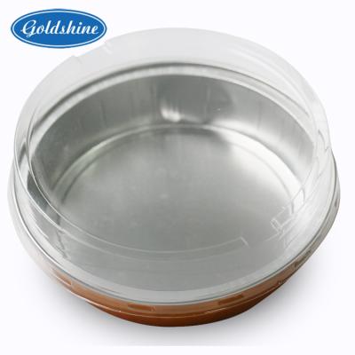 Chine Food Factory Supply Small Aluminum Foil Cake Cup Round Shape Container Pudding Baking à vendre