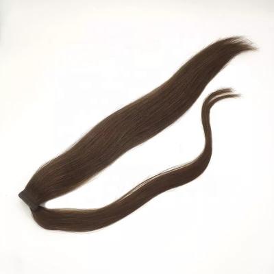 China Howshinewig Company Chinese X-Ring Hair Ponytail Hair Extension Hair Ponytails for sale