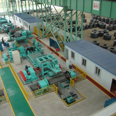 China hot rolled coil and cold rolled coil steel strip slitting machine Steel coil slitting and cut to length machine line for sale