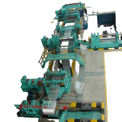 China aluminum coil cutting machine/ sheet metal straightening machine automatic metal sheet  slitting machine for sale