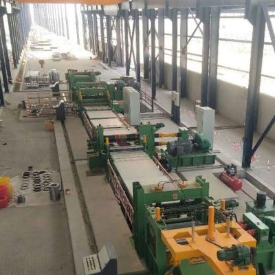 China Großhandel Cr Coil Slitting Line Längsteilanlage 3x1250 Längsteilanlage 3x1000 zu verkaufen