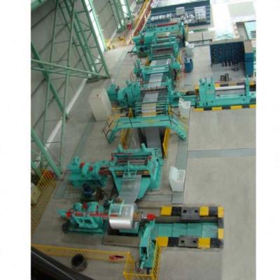 China Carbon Steel Strip Slitting Line , 50mm Steel Coil Slitting Production Line for sale