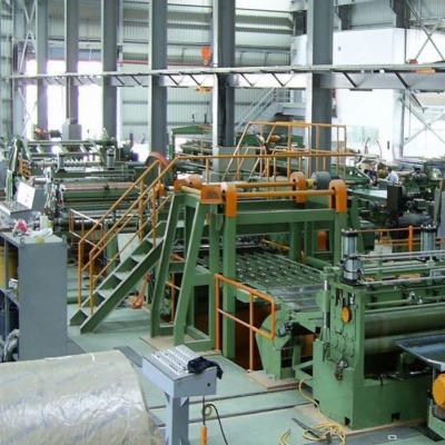 China Sheet Transformer Hr Coil Slitting Machine , 0.2-2X1300mm High Speed Slitting Line for sale