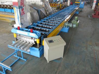 China 15kw Floor Metal Deck Forming Machine Automatic PPGI Raw Material for sale