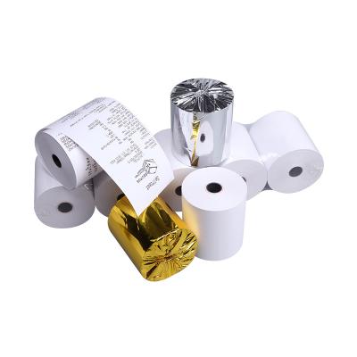 China POS Machine Custom 80mm Thermal Paper Up To 80x80 80x70 80x60 Rolls Thermal Receipt Paper Roll 50 Rolls Per Carton for sale