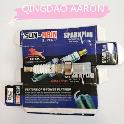 China Best C7HS Motorcycle Spark Plug for Bajaj Motorcycle Fitment Fit Shipping Sea for sale