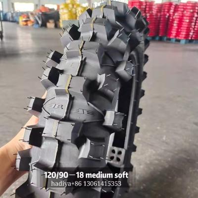 China Off-Road Racing Speed Soft Tyre 120/90-18 120/90/18 120/90 R18 with 150km/h Speed Rate for sale