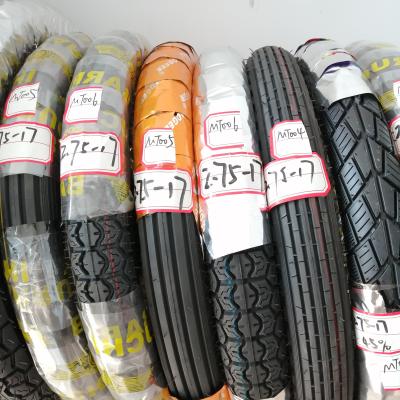 China Deep Design Motorcycle Tires 275-17 5000 Pcs Per Day Capacity and Deep Pattern Design for sale