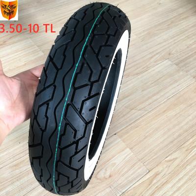 China Qingdao Port Loading 350-10 Electric Scooter Tyre for Motorcycle Tubeless Tyre 10 inch for sale