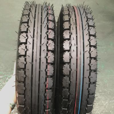 China Tube Tire Design Radial Motorcycle Tire MRF Pattern 4.00-8 for Three Wheeler for sale