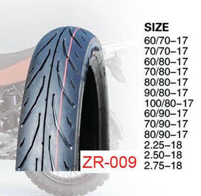 China 90/80-17 Vee Rubber Motorcycle Tire Natural Rubber and Tire Casing for Superior Grip for sale