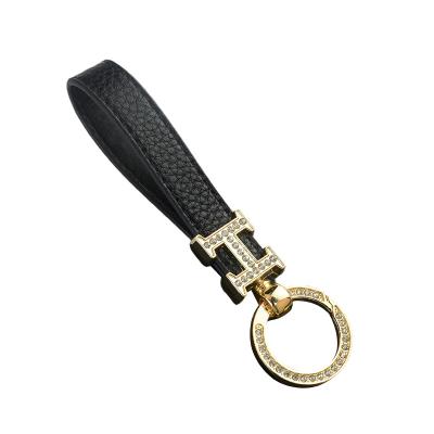 China Factory Price Portable Classic Creative Key Chain Leather Custom Key Chain Accessories Promotion Gifts for sale