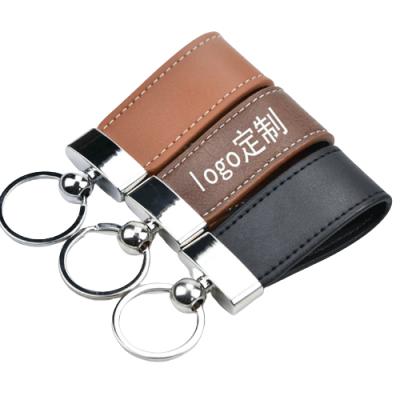 China Fashion Portable Multifunctional Car Promotion Gifts Leather Custom Key Chain Key Chain for sale