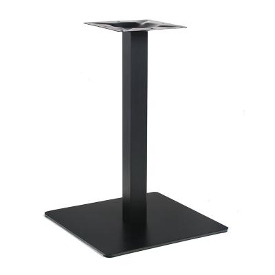 China Contemporary Iron Plate Pedestal Plate Rectangle Furniture Legs Strong Decorative Table Base for sale