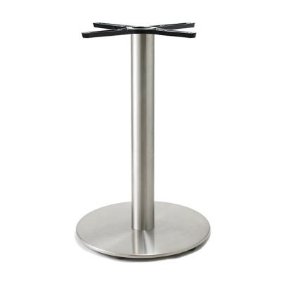 China Contemporary Modern Furniture Metal Stainless Steel Dining Table Base for sale