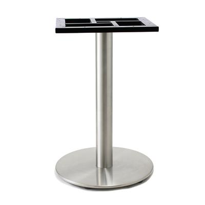 China Contemporary Table Base Outdoor Stainless Steel Garden Table Legs Pedestal For Cafe Dining Table Base for sale