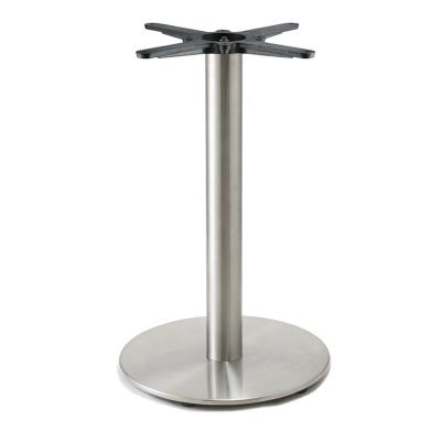 China Contemporary wholesale coffee stainless steel dining table marble base for restaurant for sale