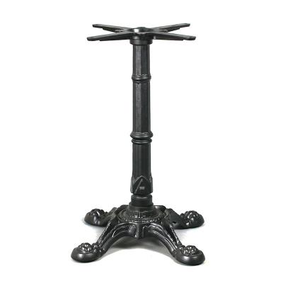 China Contemporary antique furniture hardware restaurant cafe metal cast iron dining table base for sale