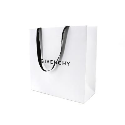 China Recycled Materials Wholesale Custom Luxury Jewelry Shopping Packaging Gift Paper Bags With Your Own Logo for sale