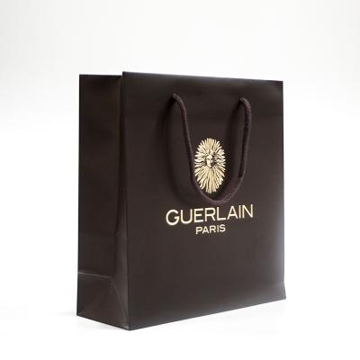 China Recycled Materials Durable And Pop Paper Bag Customized Retail Paper Bag for sale