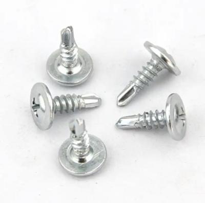 China 2-2.5 Inch Round Head Pan Plus Screws Metal Roof Tapping Screws for sale