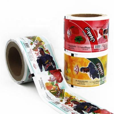 China Polyethylene Juice Jelly Pouch Plastic Nylon Packaging Moisture Proof Printed Rolling Film For Automatic Machine for sale