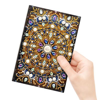 China Environmental Friendly Notebook VANCY 5D Diamond Painting Notebook Cover ARTS by Full Drill Rhinestone Crafts for sale