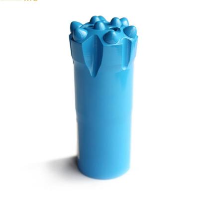 China Construction worksÂ   Spherical Ballistic Nose Cemented Carbide Buttons Tunneling Quarry Rock Mining Drill Bits Te koop