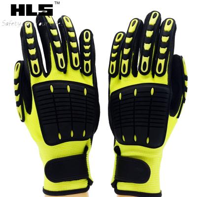 China 2019 Abrasion Resistant In Sale TPR Motorcycle Mechanical Composite Knitted Gloves zu verkaufen