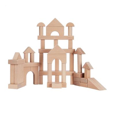 China DIY Building Brick Professional Made Wooden Building Block Wooden Blocks Building Wooden Toys Building Blocks for sale