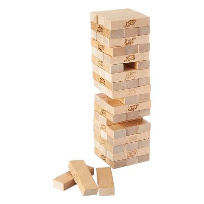 China Interesting Giant Tumble Tower Wooden Tower Big Blocks Stacking Game for sale