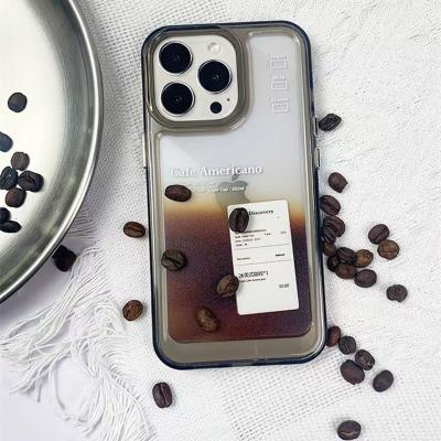 China New shockproof style glazed Americano chocolate shell suitable for iPhone 13/14 plus wholesale cell phone case iPhone 11 12 pro max for sale