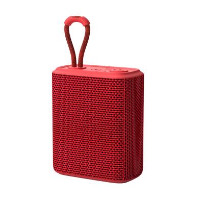 China Hot Sale Wireless Bass Portable Speaker Super Small Cloth Speaker Outdoor Edge Waterproof Mesh Portable Speaker Wireless BT for sale