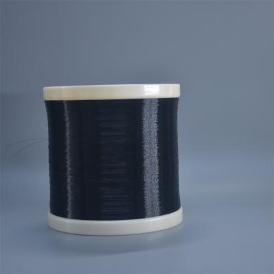 China 0.22mm PE Non-irradiation Monofilament Yarn Filament Polyester Thread PET Black Color for sale