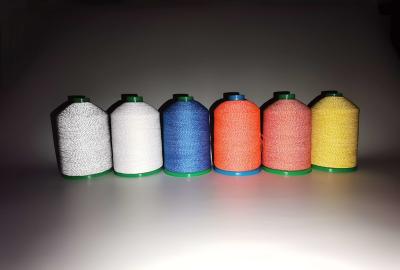 China 210D High Reflective Yarn Soft Reflective Stitching Thread Reflective Embroidery Thread for sale