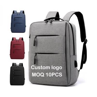 China High Quality Waterproof Promotion Men's Travel Business Laptop School Backbgs Gift Safe Durable Backpack With USB Charging Port for sale