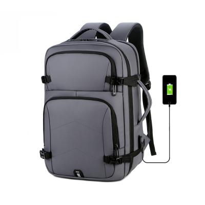 China With USB Factory Trending Large Capacity Custom Computer Backpacks Outdoor Business Waterproof Laptop Travel Backpack With USB Port for sale