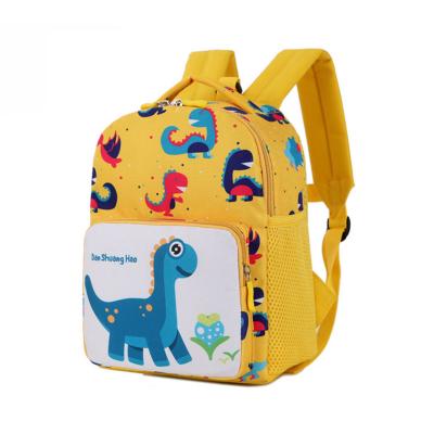 China Fashion waterproof design nylon bag Dos Enfan Small Cartoon Dinosaur backpack kids school bag rucksack child cartoon backpack for boys for sale